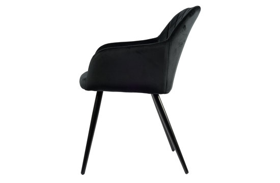 Mila Chaise - Noir Velours