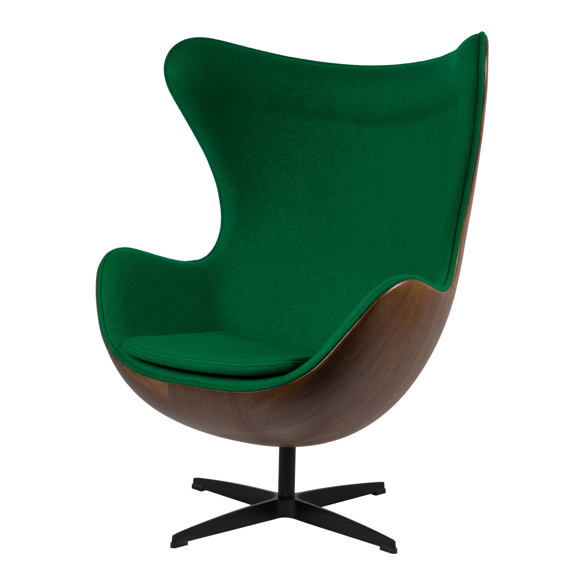 Chair - Groen / Houtfineer - Deals2Day