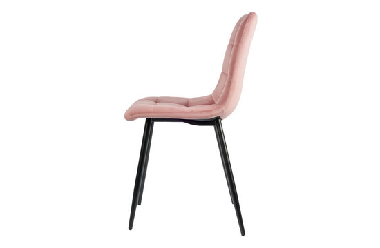 Elise Esszimmerstuhl - Rosa Samt