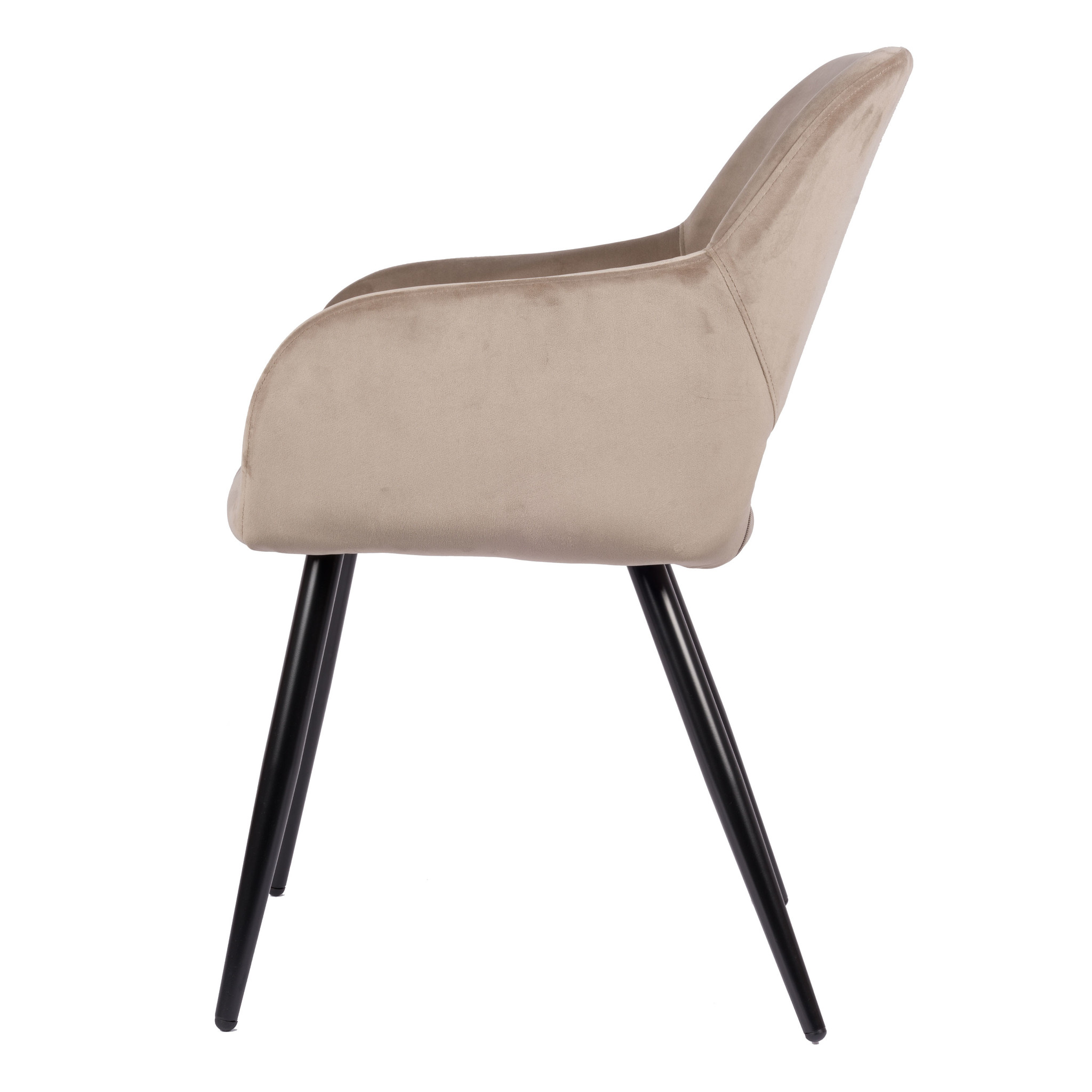 Jesper Chaise - Beige | Velours