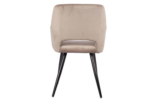 Jesper Esszimmerstuhl - Beige | Samt