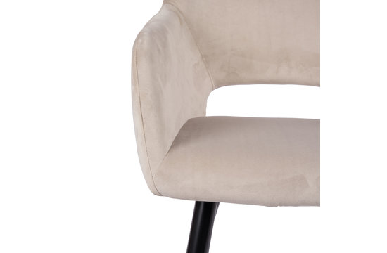 Jesper Chaise - Off white | Velours