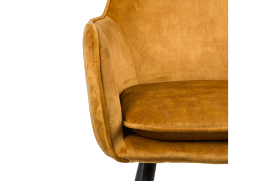 Chaise de salle a manger Julia - Jaune