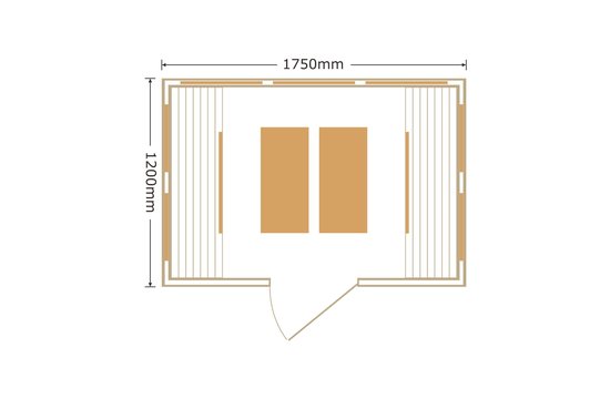 Infrarood Sauna - 4 Personen