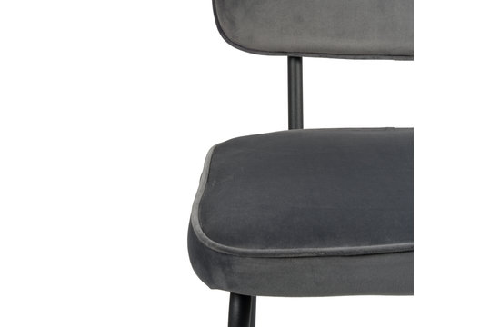 Joe Chaise - Gris | Velours