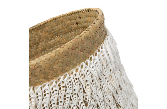 De Pandan Mand #2 - Naturel Wit