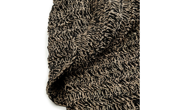 De Seagrass Tapijt - Naturel Zwart - 150