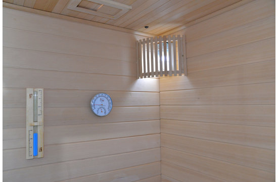 Sauna + Douche combinatie - 2 Personen | Links