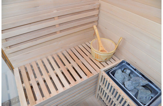 Sauna + Duschkombination - 2 Personen | Links