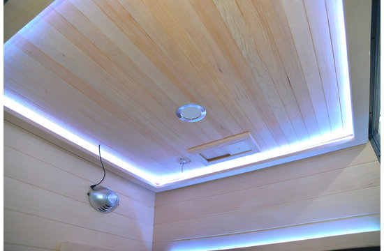 Sauna + Douche combinatie - 2 Personen | Links