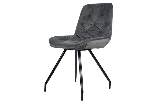 Rico Chaise - Gris | Velours