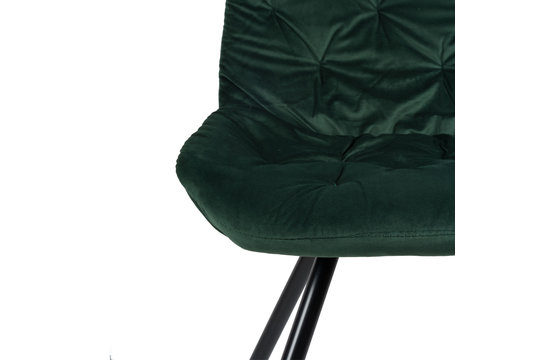 Rico Chaise - Vert | Velours