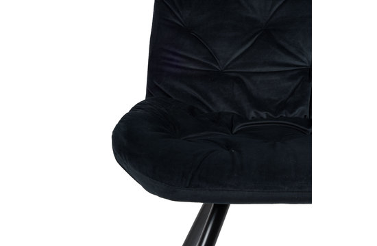 Rico Chaise - Noir | Velours