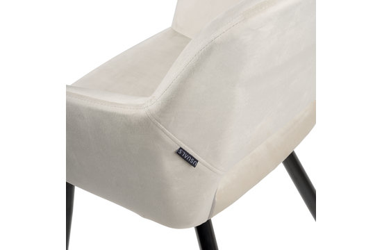 Jesper Chaise - Off white | Velours