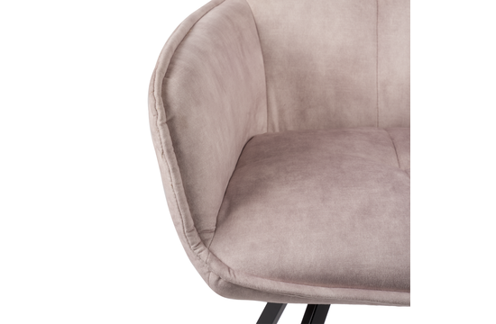 Oxford Drehsessel - Blau | Samt - Copy