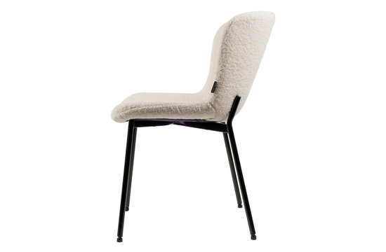 Blossom Chaise - Teddy blanc
