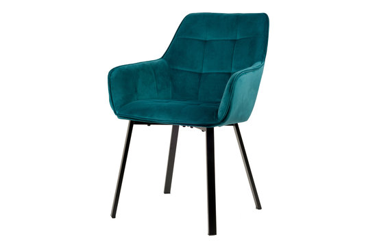 Dahlia Chaise - Velours Petrol