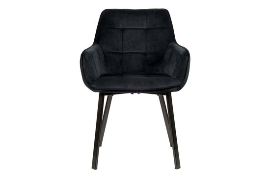 Dahlia Chaise - Velours Noir