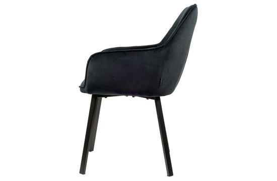 Dahlia Chaise - Velours Noir