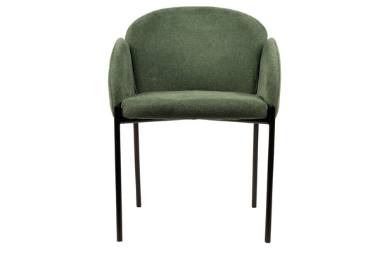 Bloom Eetkamerstoel - Groen Weave