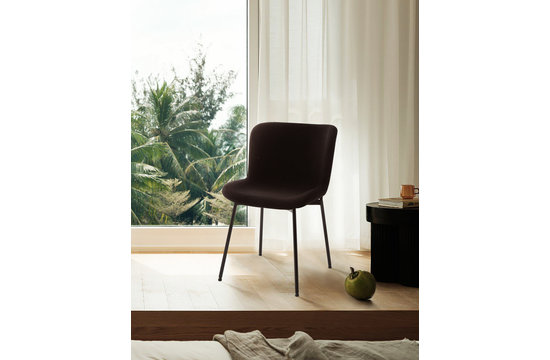 Blossom Chaise - Noir Teddy