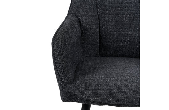 Daisy Eetkamerstoel - Antraciet Weave