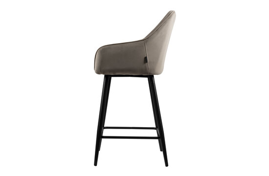 Dora Tabouret de bar - Beige Velours