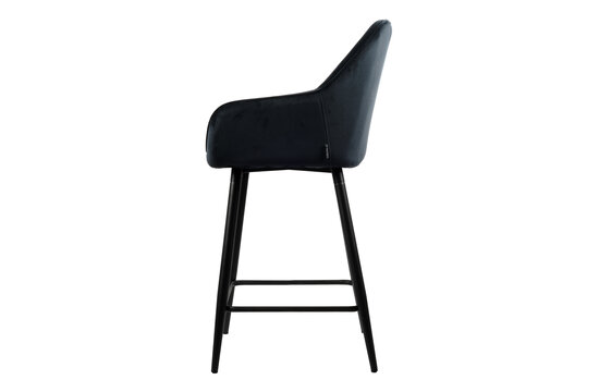 Dora Tabouret de bar - Noir Velours