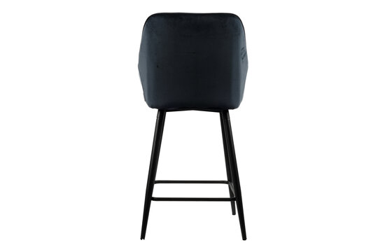 Dora Tabouret de bar - Noir Velours