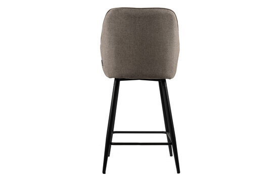 Dora Tabouret de bar - Beige Tissu