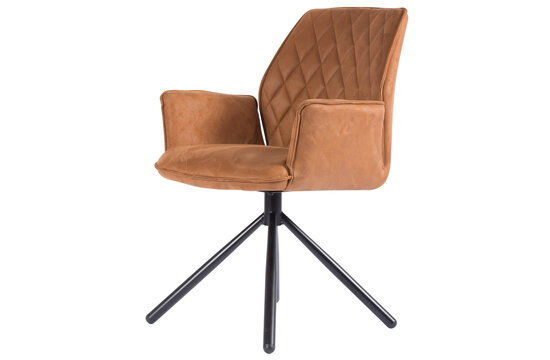 London Drehsessel - Cognac | Mikrofaser