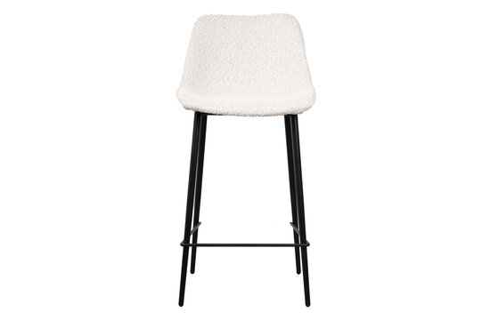 Chaise De Bar Cezar - Ecru Boucle