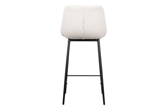 Chaise De Bar Cezar - Ecru Boucle