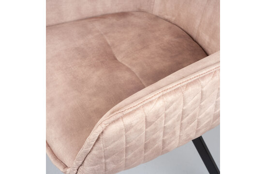 Oxford Chaise pivotante - Beige | Velours