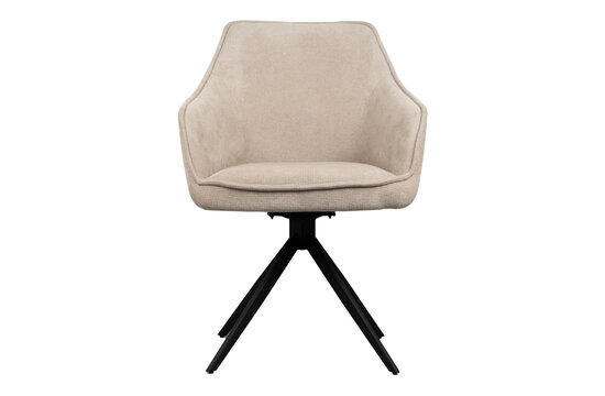 Liza Esszimmerstuhl - Beige | Samt Enjoy