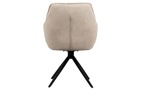 Liza Esszimmerstuhl - Beige | Samt Enjoy