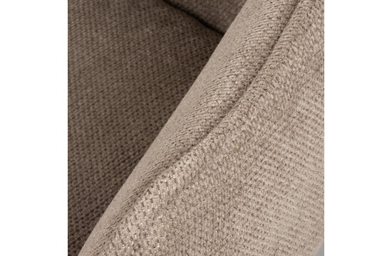 Liza Chaise - Taupe | Velours Enjoy