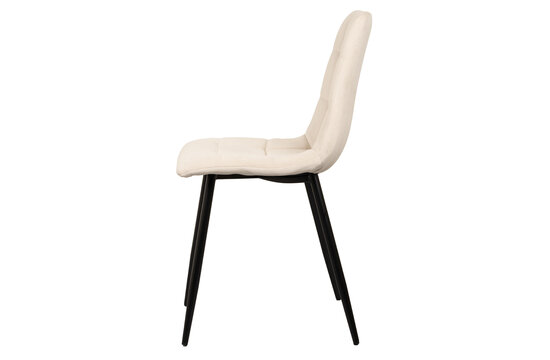Elise Chaise - Velours crème