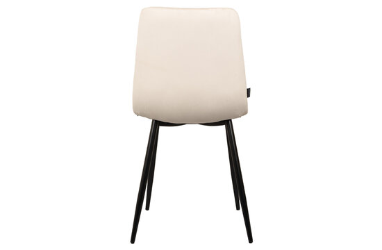 Elise Chaise - Velours crème