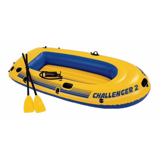 Intex Challenger 2 - 2 persoons boot met peddels en pomp