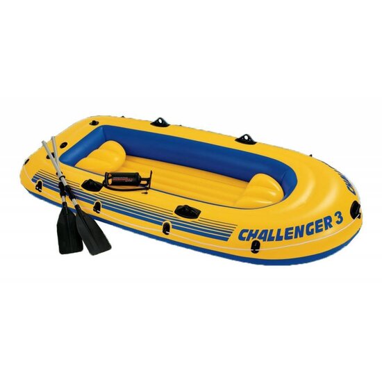 Intex Challenger 3 - 3 persoons boot met peddels en pomp