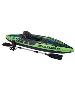 Challenger K1 1 pers. kayak met peddel en pomp