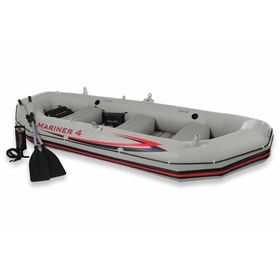 Intex Mariner 4 - 4 persoons luxe boot met peddels en pomp