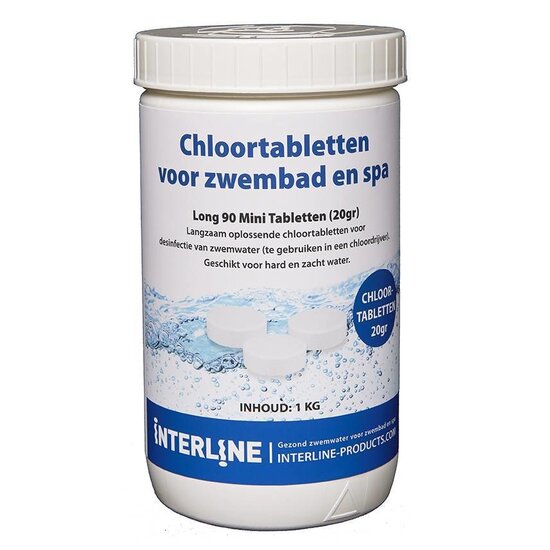 Interline Chloortabletten Long 90 Mini (small)