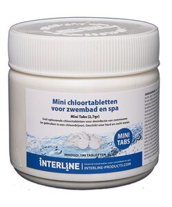 Chloortabletten Mini Quick 180 st sneloplossend