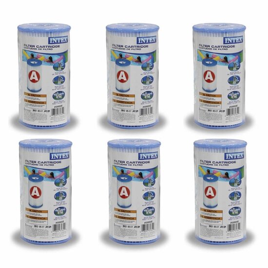 Intex Filter type A per doos à 6 st.