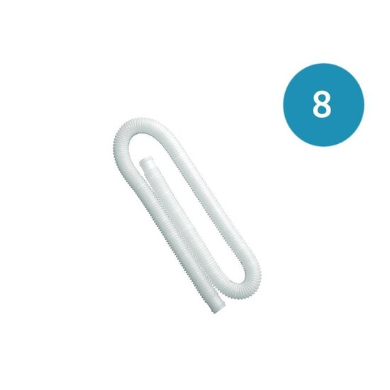 Intex Filterslang 32 mm 1.5 meter uiteinden glad (nr. 8)