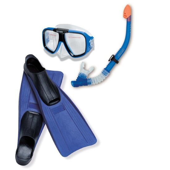 Intex Reef Rider Snorkelset met zwemvinnen Kind 8+