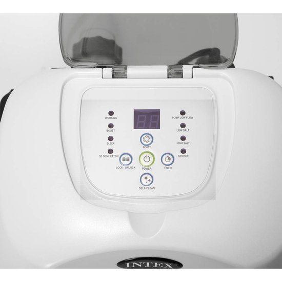 Intex Zoutwatersysteem en zandfilterset Small