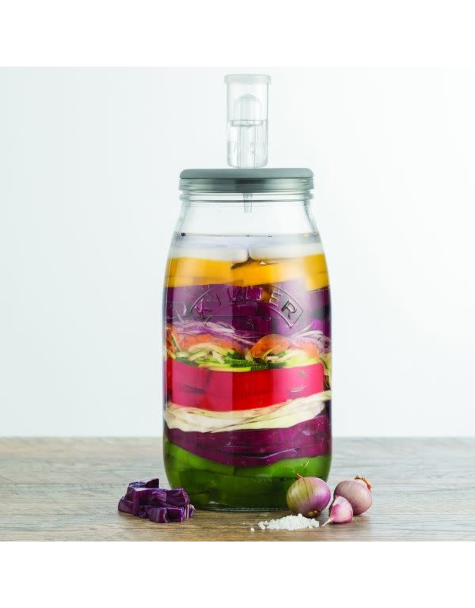 Kilner set om te fermenteren 3L